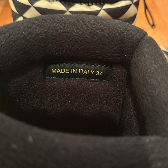 PRADA Nylon Applet Triangle Snow Boots 37 - Picture 5 of 7